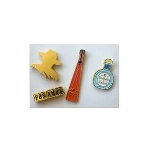 Don Julio Promo Set Of Four Lapel Hat Pins Blanco Tequila 1942 Por Amor NEW